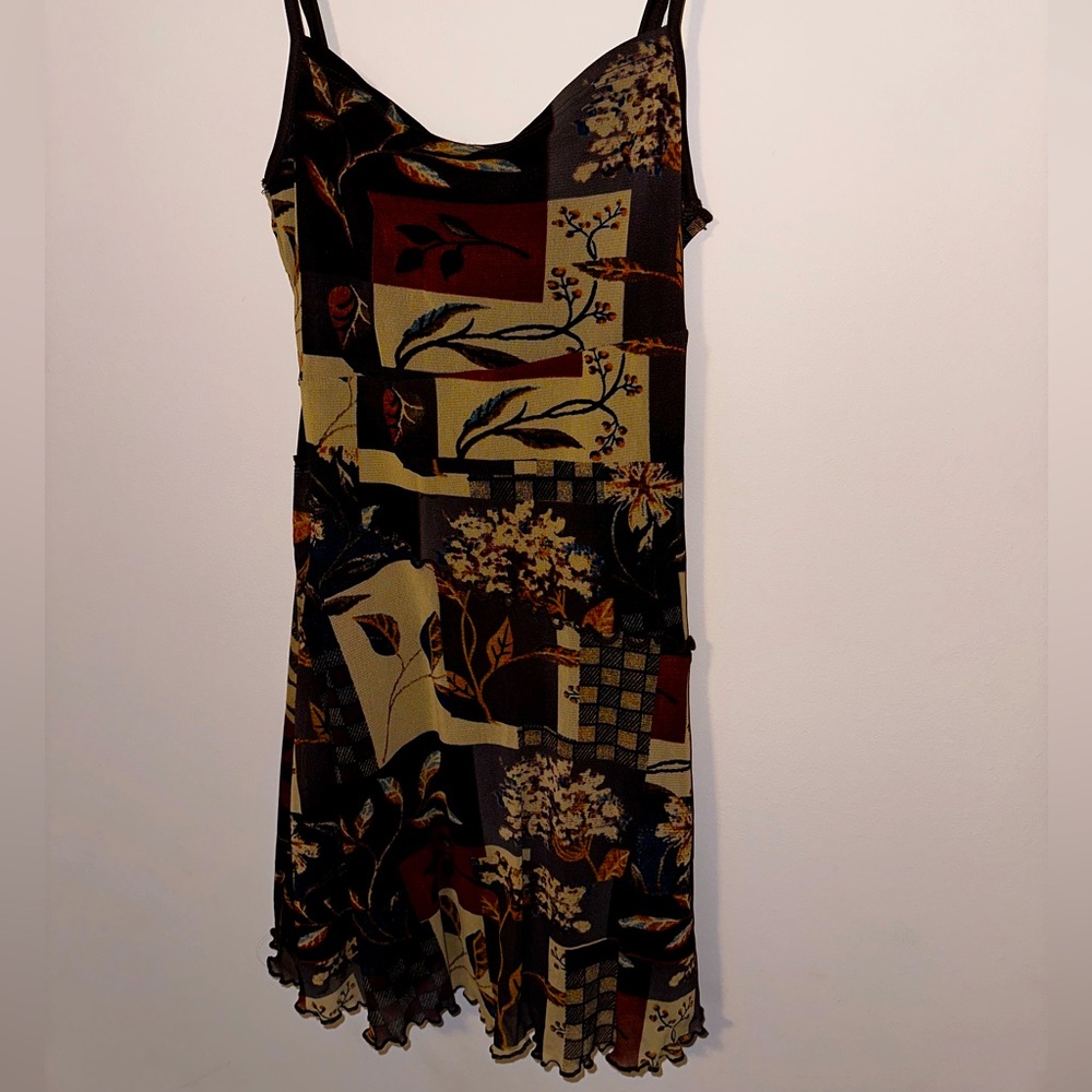 Greek themed ancient midi/mini dress, XS